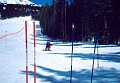 Kevan Leycraft nearing the finish line... Lake Louise, Alberta. Spring, 1991.