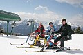 Charlie Leycraft, Kevan Leycraft and Ian Watson. Lake Louise, April 2008...